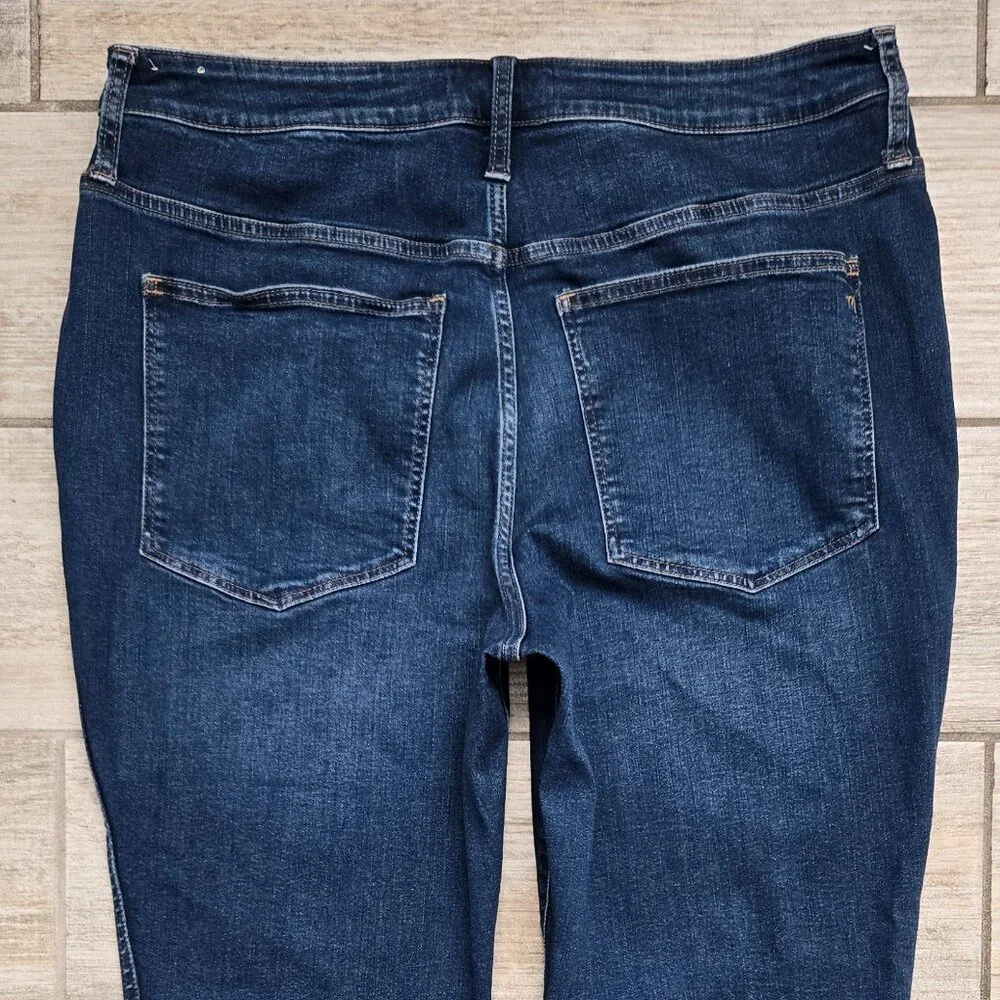Madewell Curvy High Rise Skinny Jeans Women Stretch Denim Whisker Faded 33 - Picture 4 of 8